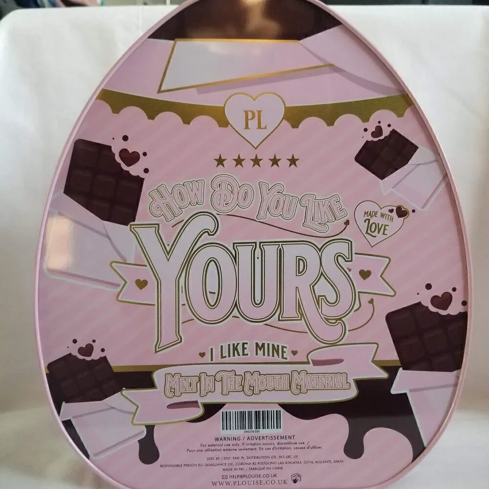 P.Louise How Do You Like Yours Easter Egg - Melt In The Mouth Material - Tin Onl